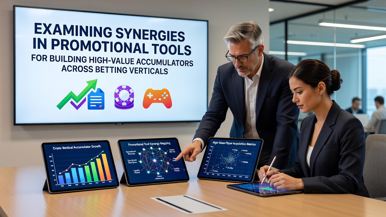 Visual overview of promotional tools combining across sports, racing, and casino verticals to support accumulator construction