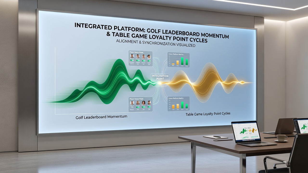 Table game interface showing loyalty point accumulation synced with sports betting dashboard