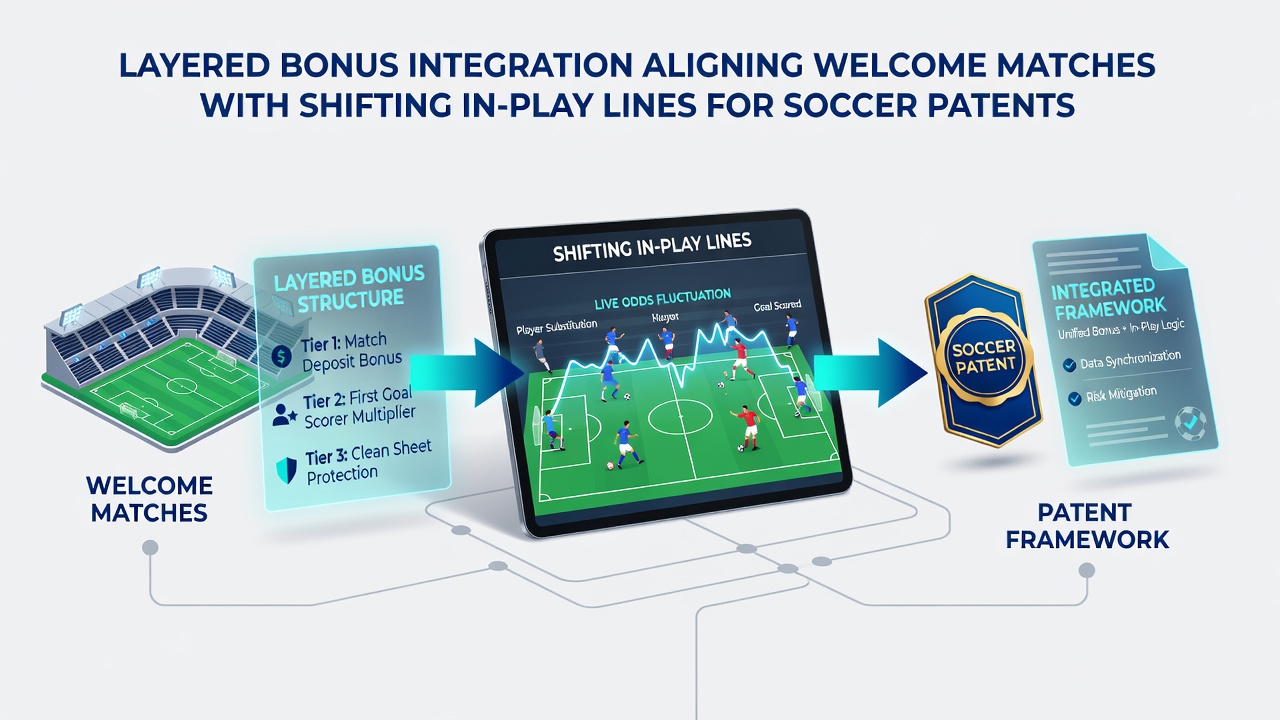 Diagram showing real-time odds adjustments paired with layered welcome bonuses in multi-leg bets