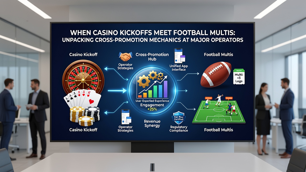 Mechanics of cross-promotions linking casino bonuses to soccer multis at leading operators